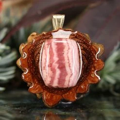 TEP Pendants Rhodochrosite