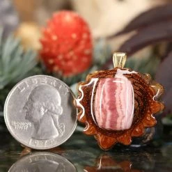 TEP Pendants Rhodochrosite