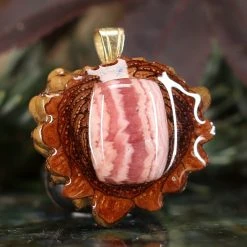 TEP Pendants Rhodochrosite