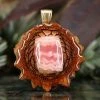 TEP Rhodochrosite Pendants 2 TEP Rhodochrosite Pendants