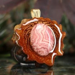 TEP Pendants Rhodochrosite