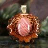 TEP Rhodochrosite Pendants