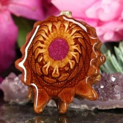 TEP Pendants Crushed Sugilite (Glows)