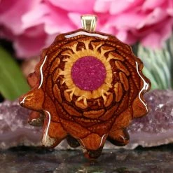 TEP Pendants Crushed Sugilite (Glows)