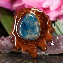 TEP Blue Apatite Pendants