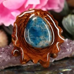 TEP Blue Apatite Pendants