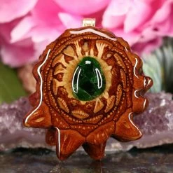 TEP Chrome Diopside Pendants