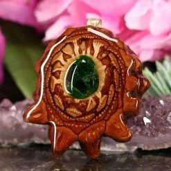 TEP Chrome Diopside Pendants