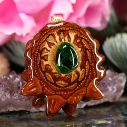 TEP Chrome Diopside Pendants