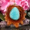 TEP Amazonite Pendants