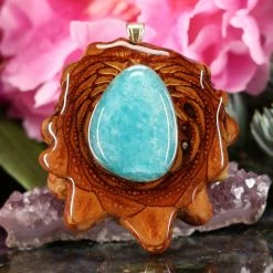 TEP Amazonite Pendants