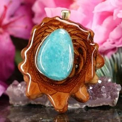 TEP Amazonite Pendants