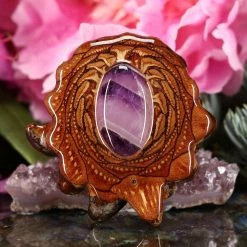 TEP Pendants Chevron Amethyst
