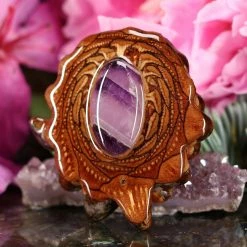 TEP Pendants Chevron Amethyst