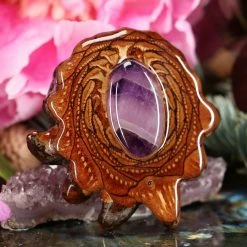 TEP Pendants Chevron Amethyst