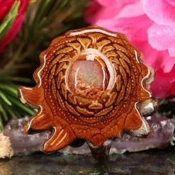 TEP Pendants Mexican Fire Opal