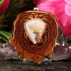 TEP Pendants Mexican Fire Opal