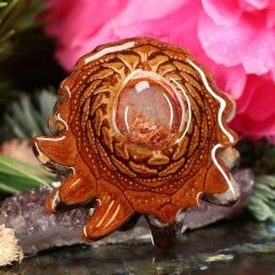 TEP Pendants Mexican Fire Opal 7 TEP Pendants Mexican Fire Opal