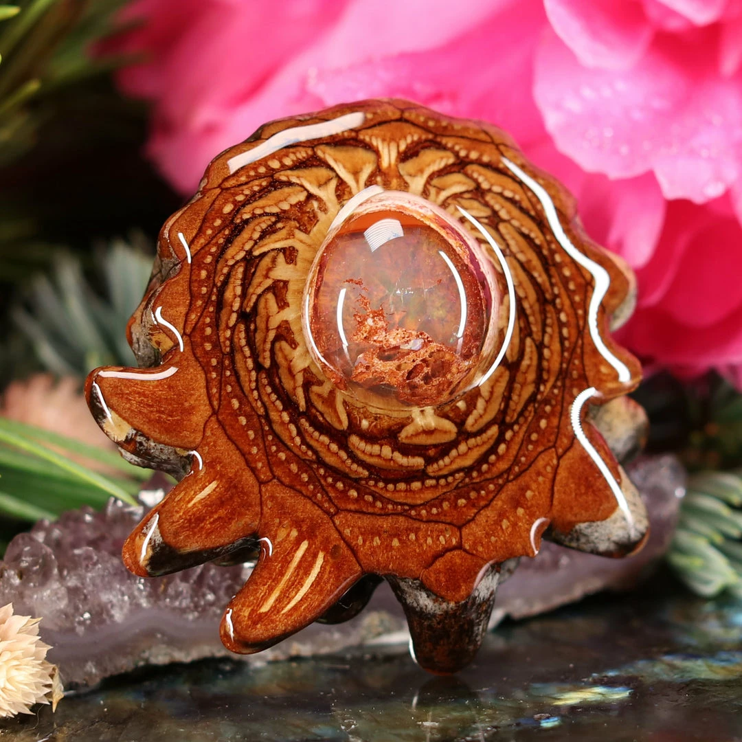 TEP Pendants Mexican Fire Opal 5 TEP Pendants Mexican Fire Opal