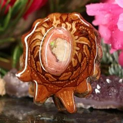 TEP Mexican Fire Opal Pendants