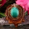TEP Malachite With Gold Seed Of Life