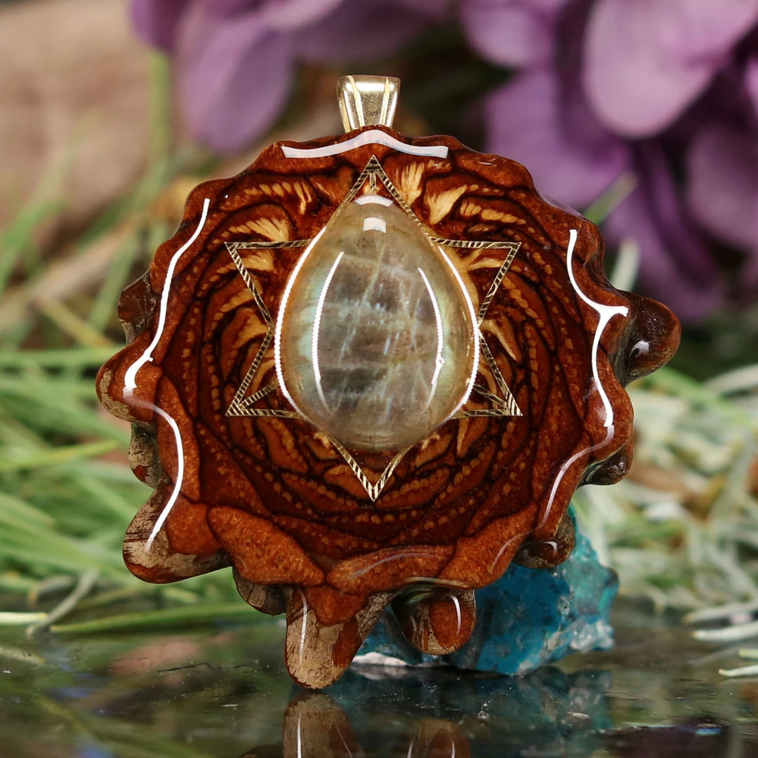 TEP Labradorite With Gold Merkaba 3 TEP Labradorite With Gold Merkaba