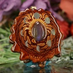 TEP Labradorite With Gold Moon Cycle