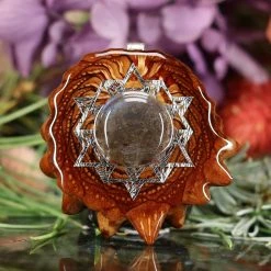 TEP Labradorite With Silver 64 Star Tetrahedron