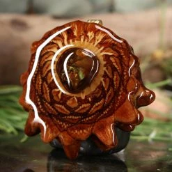 TEP Mexican Fire Agate Pendants