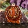 TEP Pendants Crazy Lace Agate With Gold Seed Of Life 1 TEP Pendants Crazy Lace Agate With Gold Seed Of Life