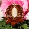 TEP Ocean Jasper With Gold Merkaba