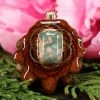 TEP Pendants Ocean Jasper With Gold Seed Of Life 1 TEP Pendants Ocean Jasper With Gold Seed Of Life