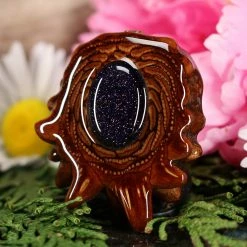 TEP Pendants Purple Goldstone