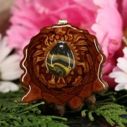 TEP Bumblebee Jasper Pendants