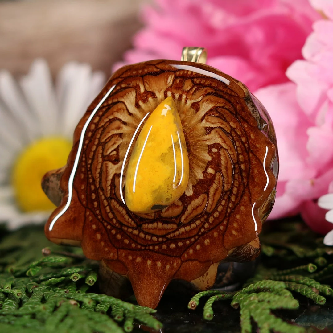 TEP Bumblebee Jasper Pendants 4 TEP Bumblebee Jasper Pendants