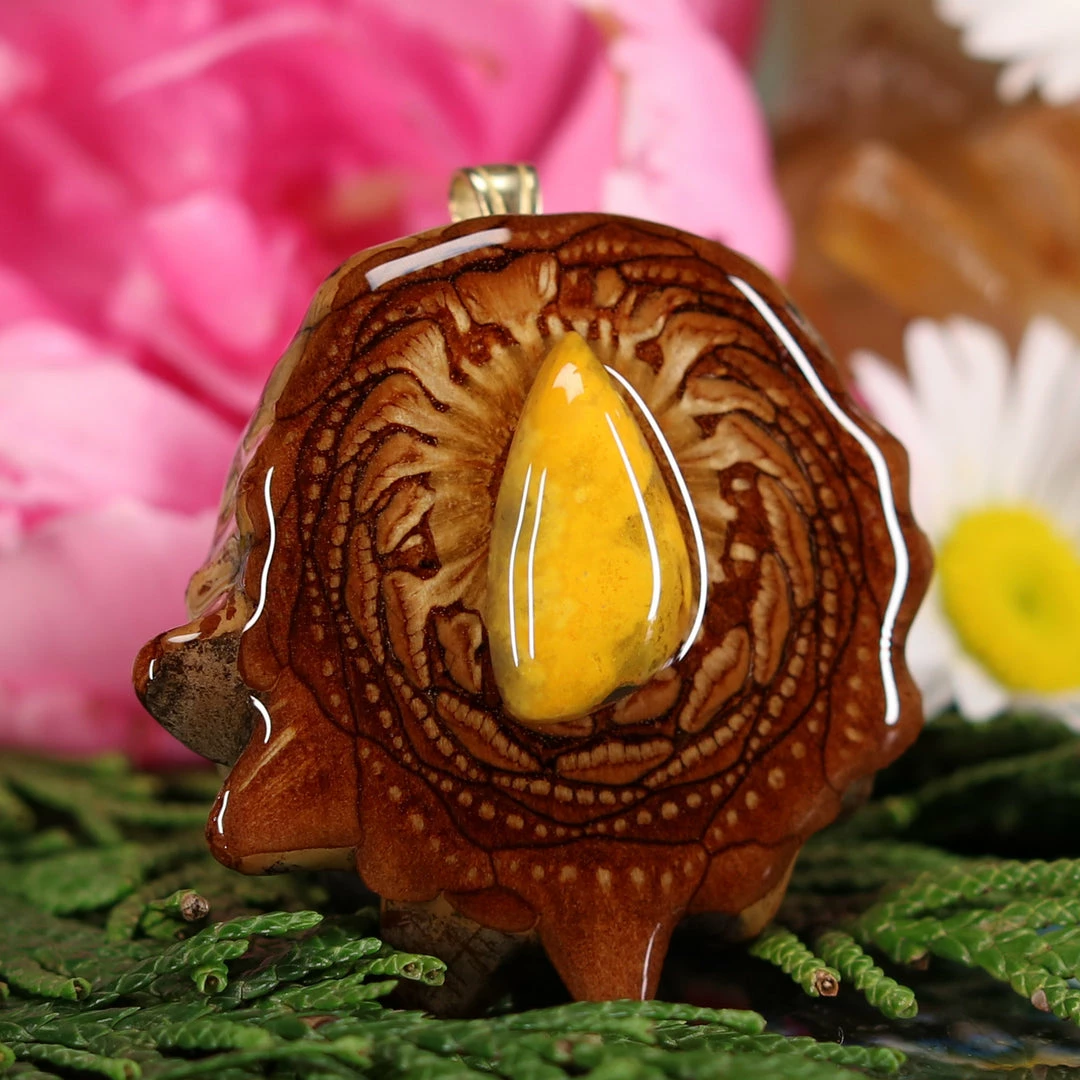 TEP Bumblebee Jasper Pendants 5 TEP Bumblebee Jasper Pendants