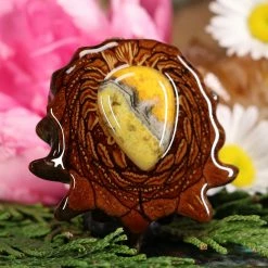 TEP Bumblebee Jasper Pendants