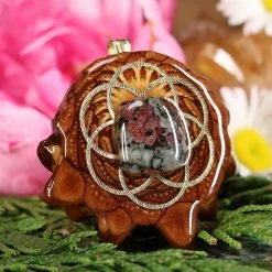 TEP Eudialyte With Gold Seed Of Life