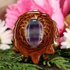 TEP Fluorite Pendants