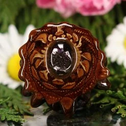 TEP Pendants Purple Druzy Quartz