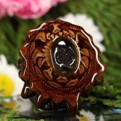 TEP Pendants Purple Druzy Quartz 7 TEP Pendants Purple Druzy Quartz