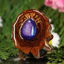 TEP Pendants Blue Druzy Quartz