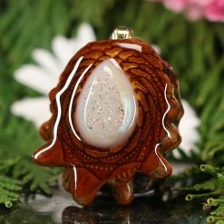 TEP White Druzy Quartz