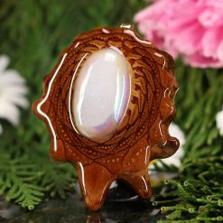 TEP White Druzy Quartz