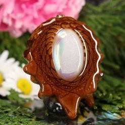 TEP White Druzy Quartz