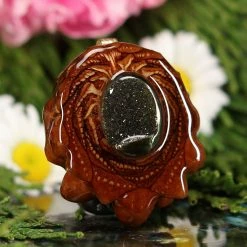 TEP Gray Druzy Quartz