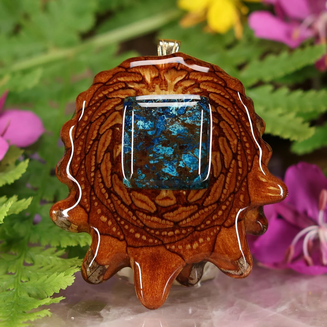 TEP Shattuckite Pendants 3 TEP Shattuckite Pendants