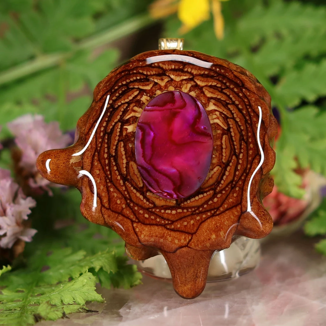 TEP Pink Paua Shell 3 TEP Pink Paua Shell