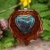 TEP Shattuckite Heart Pendants 1 TEP Shattuckite Heart Pendants