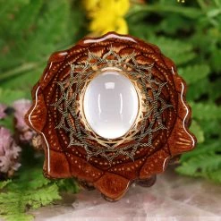 TEP Rose Quartz With Gold Crown (7th) Chakra